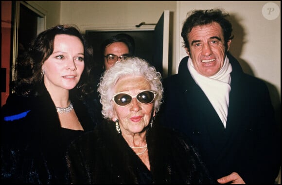 Archives : Jean-Paul Belmondo et Laura Antonelli en 1987