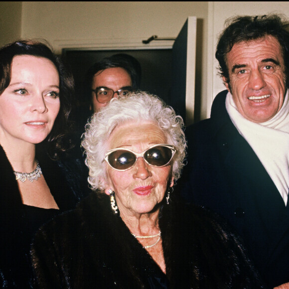 Archives : Jean-Paul Belmondo et Laura Antonelli en 1987