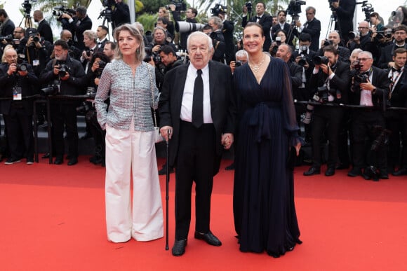 La princesse Caroline de Hanovre, guest, Carole Bouquet - Montée des marches du film « Killers of the flower moon » lors du 76ème Festival International du Film de Cannes, au Palais des Festivals à Cannes. Le 20 mai 2023 © Olivier Borde / Bestimage