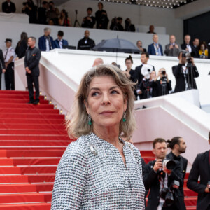 La princesse Caroline de Hanovre - Montée des marches du film « Killers of the flower moon » lors du 76ème Festival International du Film de Cannes, au Palais des Festivals à Cannes. Le 20 mai 2023 © Jacovides-Moreau / Bestimage