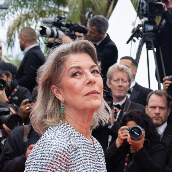 La princesse Caroline de Hanovre - Montée des marches du film « Killers of the flower moon » lors du 76ème Festival International du Film de Cannes, au Palais des Festivals à Cannes. Le 20 mai 2023 © Olivier Borde / Bestimage