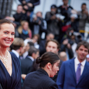 La princesse Caroline de Hanovre, Paul Rassam, Carole Bouquet - Montée des marches du film " Killers of the flower moon " lors du 76ème Festival International du Film de Cannes, au Palais des Festivals à Cannes. Le 20 mai 2023 © Jacovides-Moreau / Bestimage