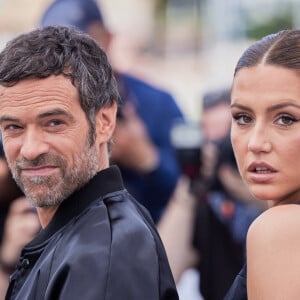 Romain Duris et Adèle Exarchopoulos au photocall de "Le règne animal" lors du 76ème Festival International du Film de Cannes, le 18 mai 2023. © Jacovides/Moreau/Bestimage 
