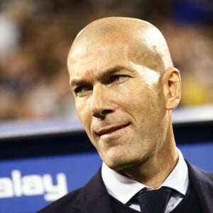Zinedine Zidane lors du match de la Coupe du Roi "Real Zaragoza - Real Madrid" à Zaragoza, le 30 janvier 2020.