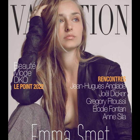Emma Smet en couverture du magazine "Variation".