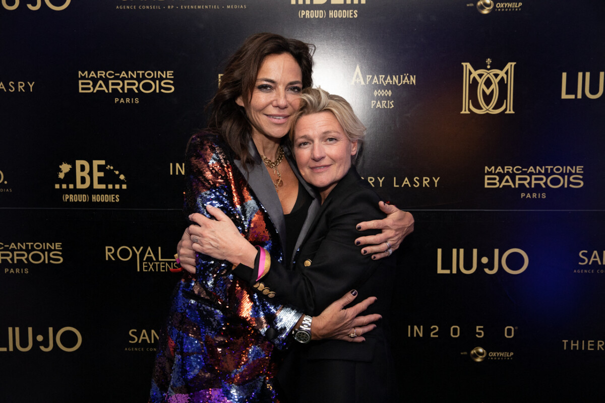 Photo : Exclusif - Sandra Sisley Et Anne-Elisabeth Lemoine - Soirée Des ...