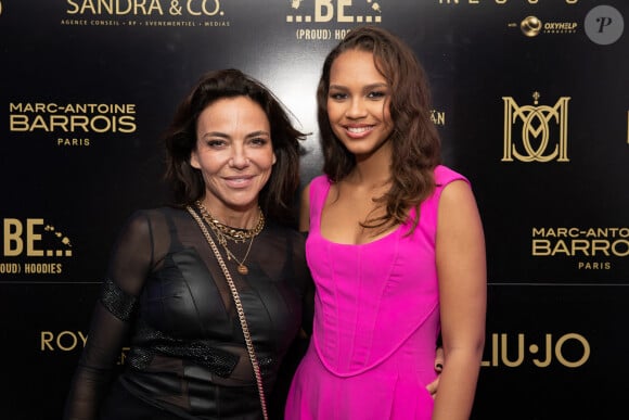 Exclusif - Sandra Sisley et Indira Ampiot (Miss France 2023) - Soirée à la suite Sandra & Co lors du 76ème Festival International du Film de Cannes le 21 mai 2023. © Aurelio Stella /Bestimage