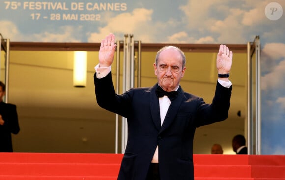 Pierre Lescure - Montée des marches pour la cérémonie de clôture du 75ème Festival International du Film de Cannes. Le 28 mai 2022 © Dominique Jacovides / Bestimage