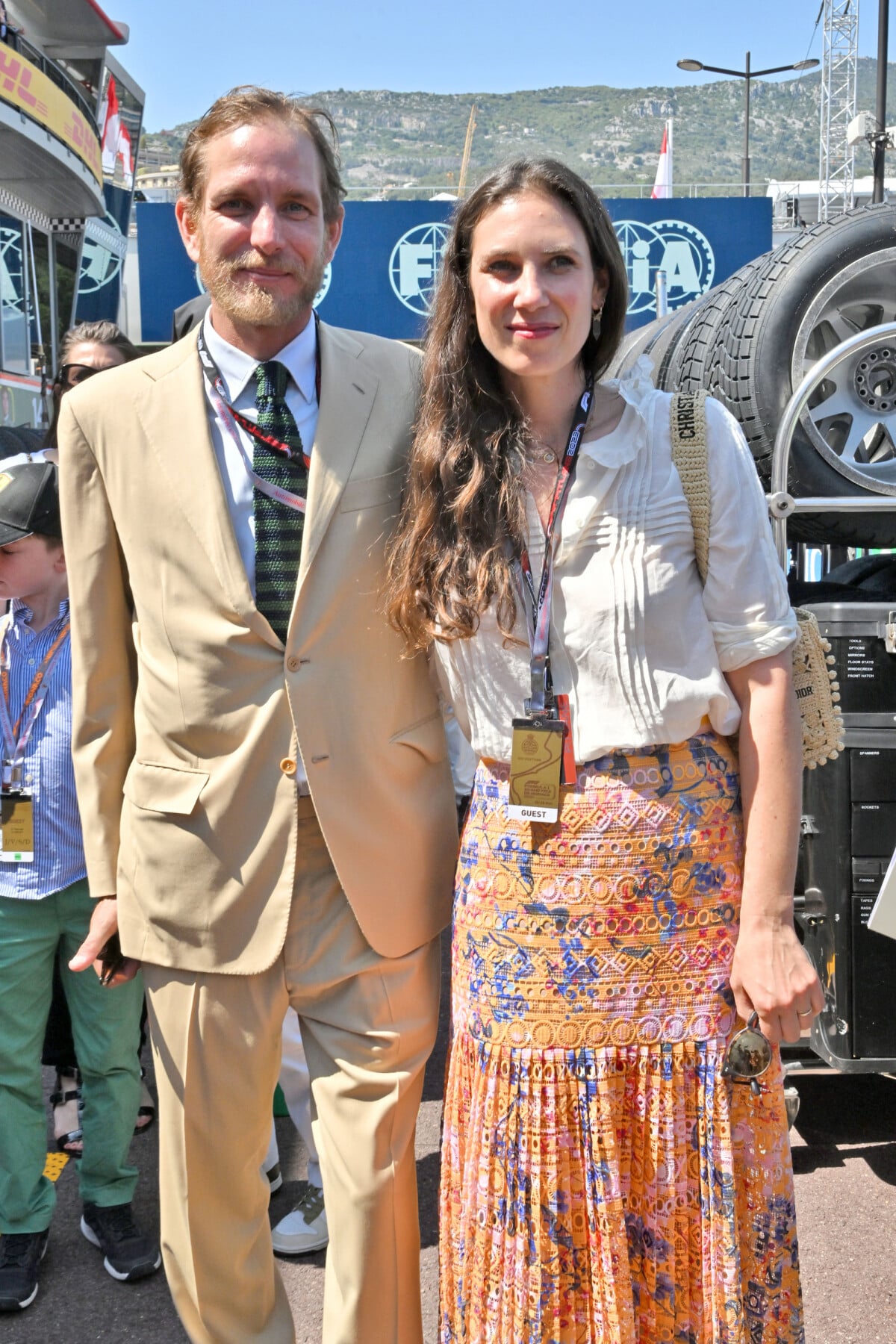 Photo Andrea Casiraghi et sa femme Tatiana Santo Domingo La famille
