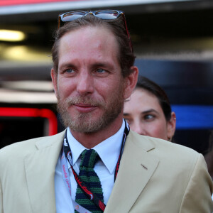 Andrea Casiraghi - La famille princière de Monaco assiste aux séances d'essais qualificatives du 80ème Grand Prix de Monaco de Formule 1 à Monaco le 27 mai 2023. © Jean-François Ottonello/Nice-Matin/Bestimage 