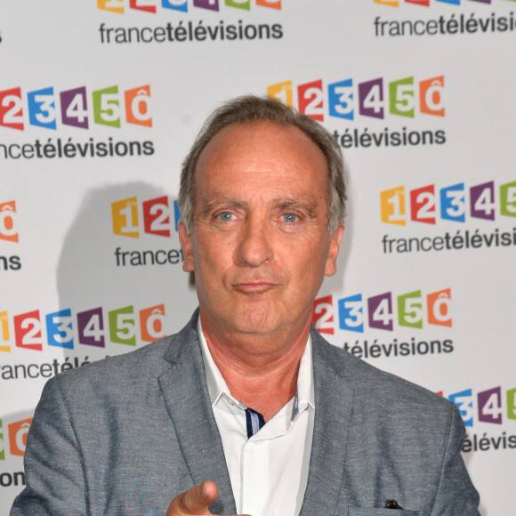 Yves Lecoq lors du photocall de la présentation de la nouvelle dynamique 2017-2018 de France Télévisions. Paris, le 5 juillet 2017. © Guirec Coadic/Bestimage