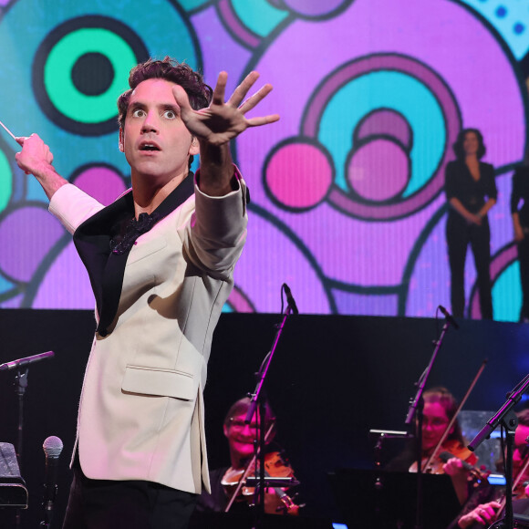 Exclusif - Mika - Enregistrement de l'émission "Le gala des Pièces Jaunes, le concert événement" au Zenith de Paris, diffusée le 28 janvier sur France 2. Le 25 janvier 2023 © Dominique Jacovides / Bestimage