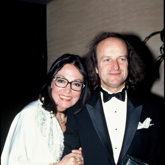 Nana Mouskouri et André Chapelle (photo d'archive)