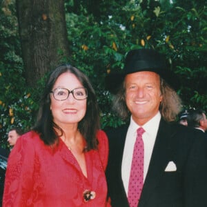 Nana Mouskouri et André Chapelle en 1998 (photo d'archive)