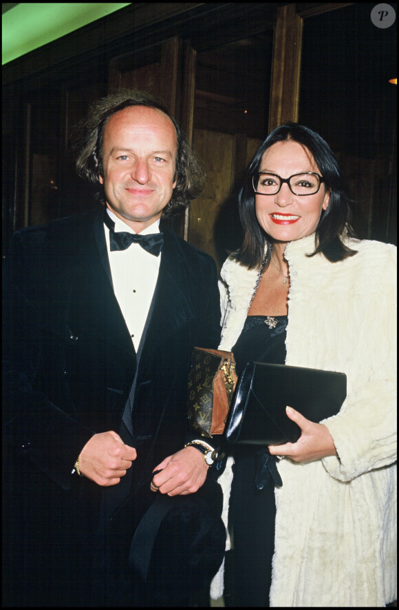 Nana Mouskouri et André Chapelle (photo d'archive)