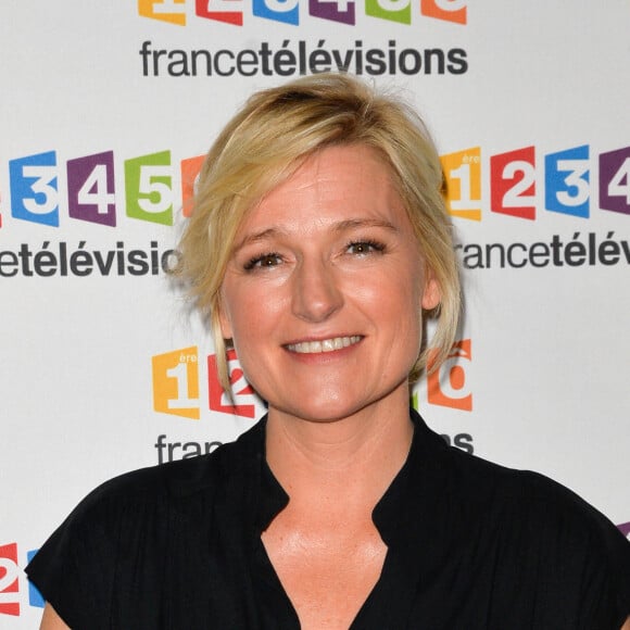 Anne-Elisabeth Lemoine lors du photocall de la présentation de la nouvelle dynamique 2017-2018 de France Télévisions. Paris, le 5 juillet 2017. © Guirec Coadic/Bestimage