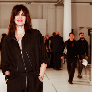 Helena Noguerra - Front Row du défilé de mode Haute-Couture Julien Fournié à la Salle Gaveau lors de la Fashion Week Printemps-été 2023 de Paris, France, le 24 janvier 2023. © Christophe Clovis/Bestimage