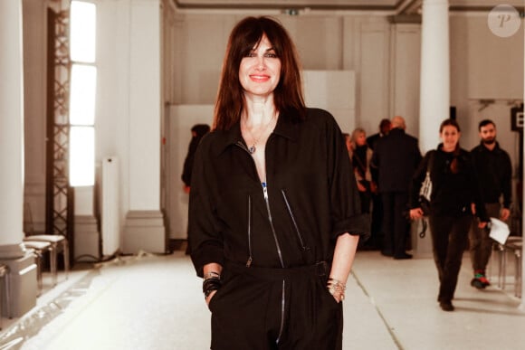 Helena Noguerra - Front Row du défilé de mode Haute-Couture Julien Fournié à la Salle Gaveau lors de la Fashion Week Printemps-été 2023 de Paris, France, le 24 janvier 2023. © Christophe Clovis/Bestimage