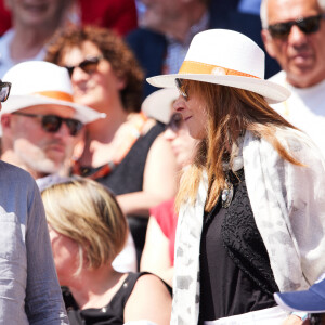 Ils étaient très souriants
Raymond Domenech en tribunes lors des Internationaux de France de tennis de Roland Garros 2023 à Paris, France, le 2 juin 2023. © Moreau-Jacovides/Bestimage 