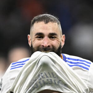 Info - Le Real Madrid officialise le départ du club de Karim Benzema - Joie des joeurs du Real de Madrid apres le but de Karim Benzema (Real Madrid) - 8ème de finale retour de la Ligue des champions entre le PSG (1) et le Real Madrid (3) à Madrid le 9 mars 2022. © JB Autissier/Panoramic/Bestimage