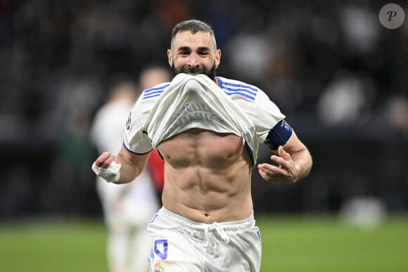 Info - Le Real Madrid officialise le départ du club de Karim Benzema - Joie des joeurs du Real de Madrid apres le but de Karim Benzema (Real Madrid) - 8ème de finale retour de la Ligue des champions entre le PSG (1) et le Real Madrid (3) à Madrid le 9 mars 2022. © JB Autissier/Panoramic/Bestimage