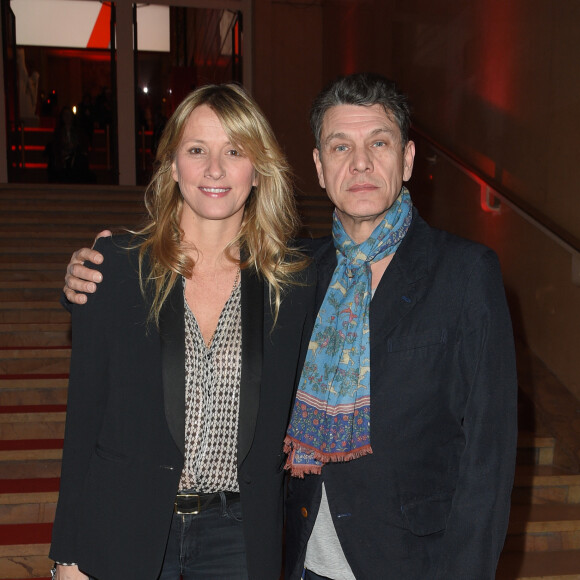 Sa mère est la créatrice Sarah Poniatowski 
Marc Lavoine et Sarah Poniatowski - Soirée bicentenaire des Caisses d'Epargne au Palais de Chaillot à Paris, France, le 21 mars 2018. © Coadic Guirec/Bestimage