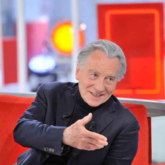 Exclusif - William Leymergie - Enregistrement de l'émission "Vivement Dimanche" présentée par M.Drucker et diffusée le 16 mai sur France 2. Le 22 avril 2021 © Guillaume Gaffiot / Bestimage