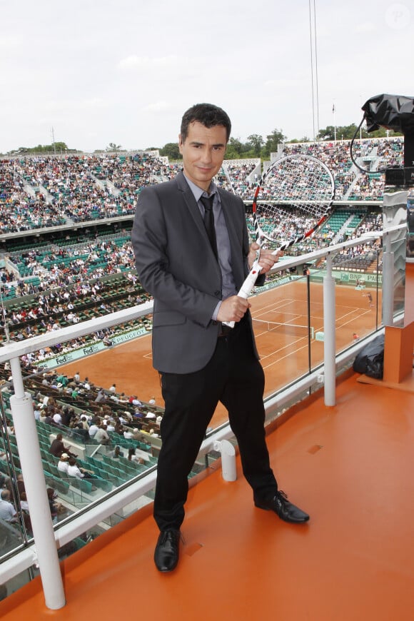 Laurent Luyat - People au 10ème jour des Internationaux de France de Roland-Garros 2012, le 5 juin 2012.