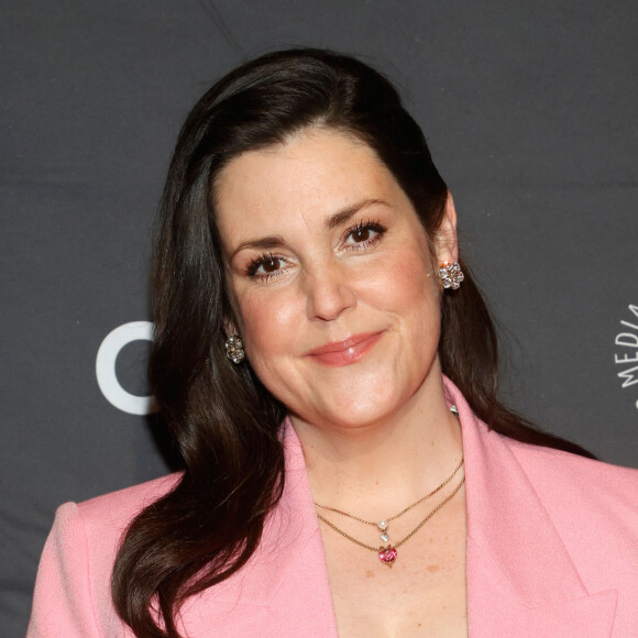 Melanie Lynskey au photocall de la série "Yellowjackets" lors du PaleyFest 2023 à Los Angeles, le 3 avril 2023. 