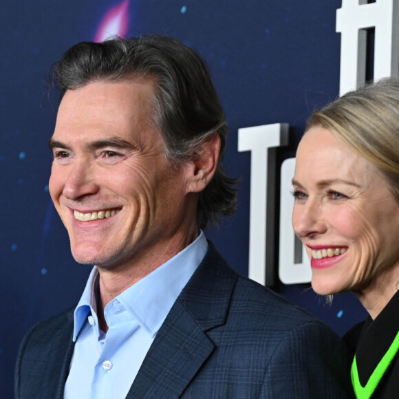 Avant de rencontrer Billy Crudup, Naomi Watts a partagé la vie de Liev Schreiber durant 11 ans.
Billy Crudup et Naomi Watts - Première de la série "Hello Tomorrow" (Aplle tv) à New York, le 15 février 2023. 