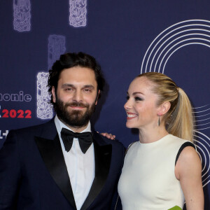 Pio Marmaï, Charlotte Ranson - Photocall de la 47ème édition de la cérémonie des César à l'Olympia à Paris, le 25 février 2022. © Borde-Jacovides/Bestimage