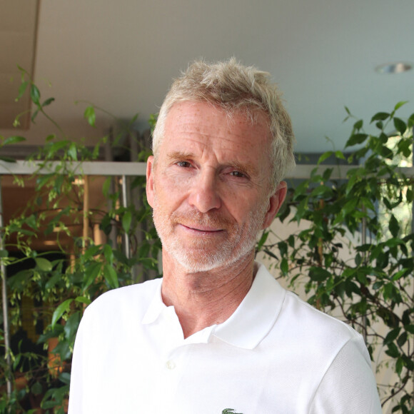 Exclusif - Denis Brogniart lors des Internationaux de France de Tennis de Roland Garros 2023 - Jour 10 - à Paris, France, le 6 juin 2023. © Bertrand Rindoff/Bestimage 