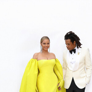 Beyonce et son mari Jay-Z lors de la 94ème Cérémonie des Oscars à Los Angeles, le 27 mars 2022.