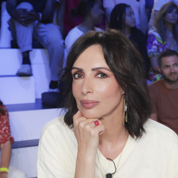 Exclusif - Géraldine Maillet - Plateau de l'émission TPMP (Touche Pas à Mon Poste) présentée en direct par C.Hanouna et diffusée sur C8 à Paris le 13 juin 2023. © Jack Tribeca / Bestimage