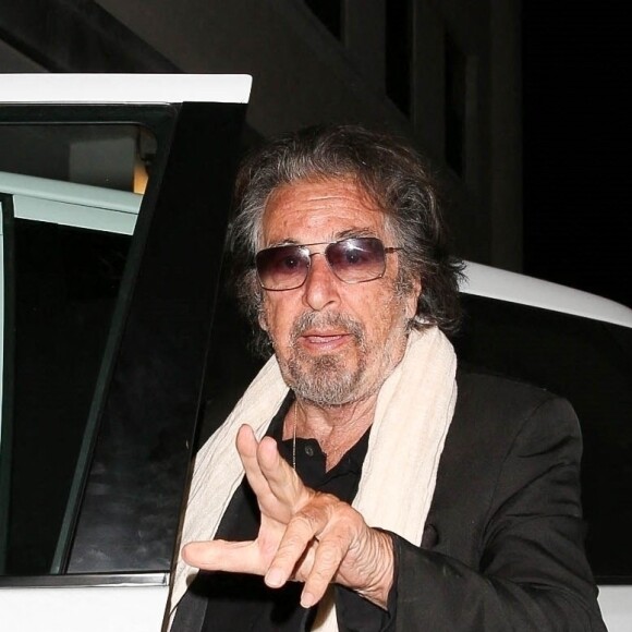 Exclusif - Al Pacino a dîné au restaurant E Baldi à Beverly Hills le 3 juillet 2022. 