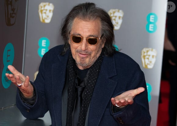 Il ne s'y attendait pas pourtant, Al Pacino est une nouvelle fois papa. 
Al Pacino - 73e cérémonie des British Academy Film Awards (BAFTA) au Royal Albert Hall à Londres. 