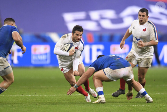 Brice Dulin (fra) - Match de Rugby, France vs Italie (35-22) - Coupe d'Automne des Nations au Stade de France à Paris le 28 novembre 2020.