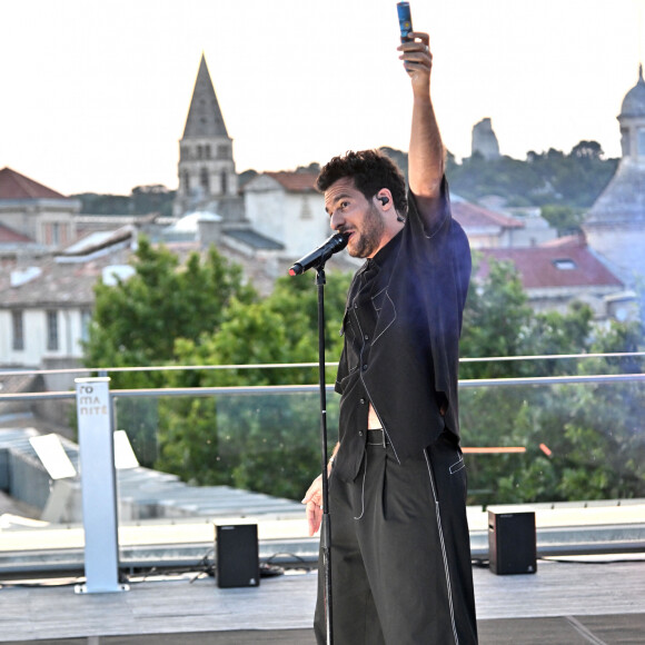 Exclusif - Amir Haddad - Enregistrement de l'émission "La chanson de l'année" dans les Arènes de Nîmes, présentée par N.Aliagas et diffusée le 17 juin sur TF1 © Bruno Bebert-Christophe Clovis / Bestimage 