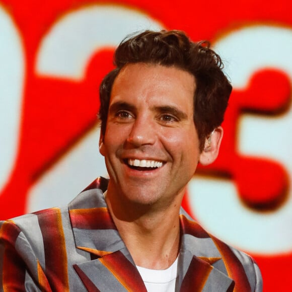 Exclusif - Mika - Enregistrement de l'émission "La chanson de l'année" dans les Arènes de Nîmes, présentée par N.Aliagas et diffusée le 17 juin sur TF1 © Bruno Bebert-Christophe Clovis / Bestimage 