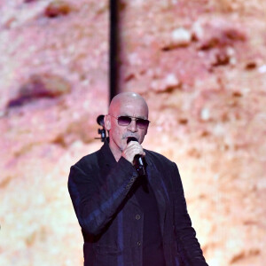 Exclusif - Florent Pagny - Enregistrement de l'émission "La chanson de l'année" dans les Arènes de Nîmes, présentée par N.Aliagas et diffusée le 17 juin sur TF1 © Bruno Bebert-Christophe Clovis / Bestimage 