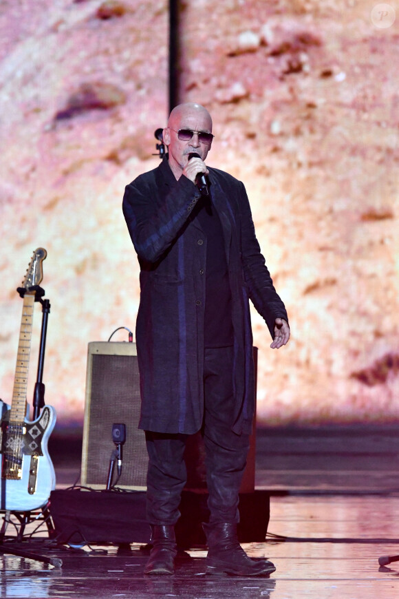 Exclusif - Florent Pagny - Enregistrement de l'émission "La chanson de l'année" dans les Arènes de Nîmes, présentée par N.Aliagas et diffusée le 17 juin sur TF1 © Bruno Bebert-Christophe Clovis / Bestimage 