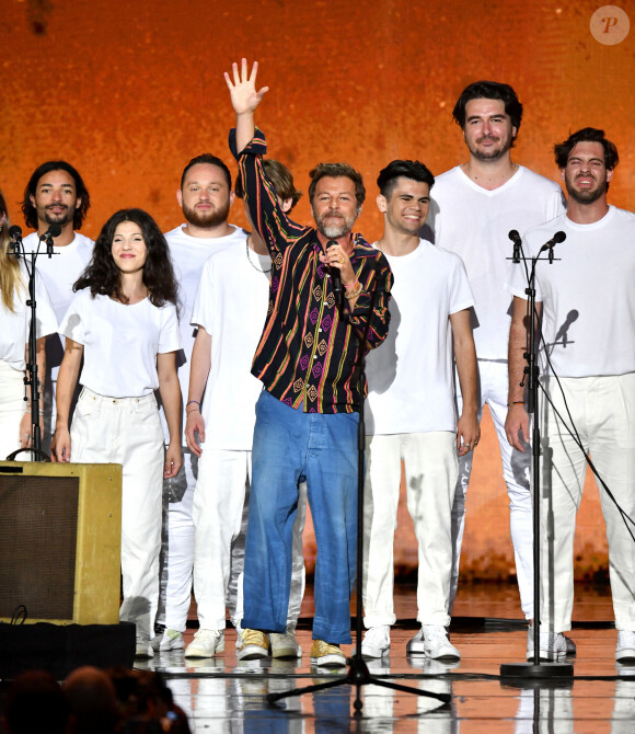 Exclusif - Christophe Maé - Enregistrement de l'émission "La chanson de l'année" dans les Arènes de Nîmes, présentée par N.Aliagas et diffusée le 17 juin sur TF1 © Bruno Bebert-Christophe Clovis / Bestimage 