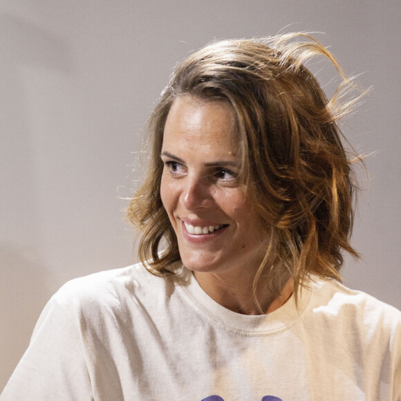 Laure Manaudou lors de la conférence de presse pour le raid polaire 100% féminin en Islande "Destination Iceland by Défi d'Elles", à la maison de soins Respire à Paris, France, le 15 janvier 2020.
© Jack Tribeca/Bestimage