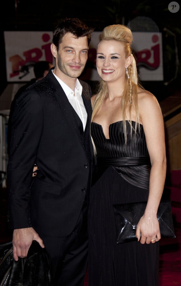 Elodie Gossuin et son mari Bertrand Lacherie aux NRJ Music Awards en 2012. © JLPPA / Bestimage