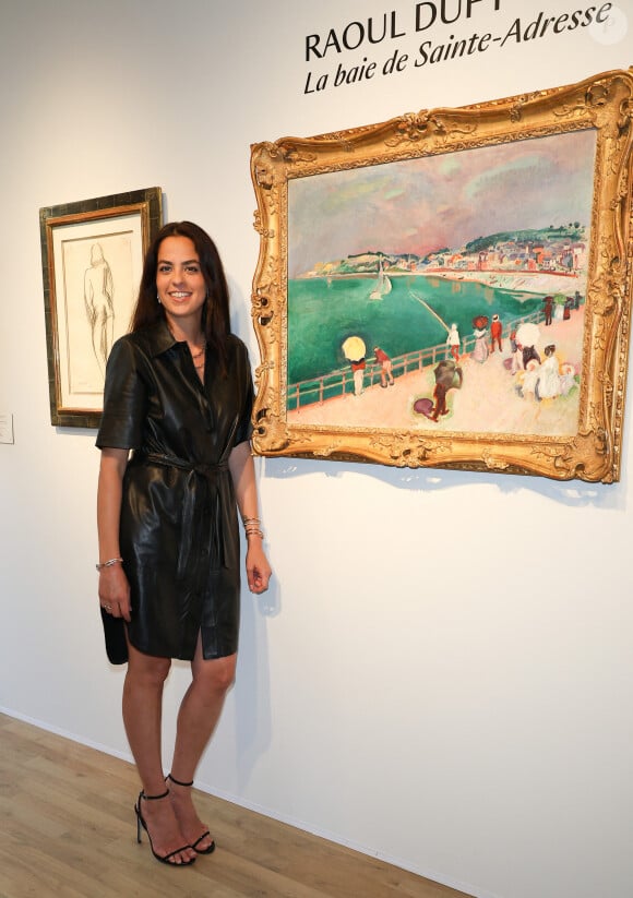 Elle a redécouvert plusieurs oeuvres. 
Anouchka Delon - Conférence de presse pour la vente de la collection Alain Delon chez Bonhams Cornette de Saint Cyr à Paris le 19 juin 2023. © Coadic Guirec/Bestimage 