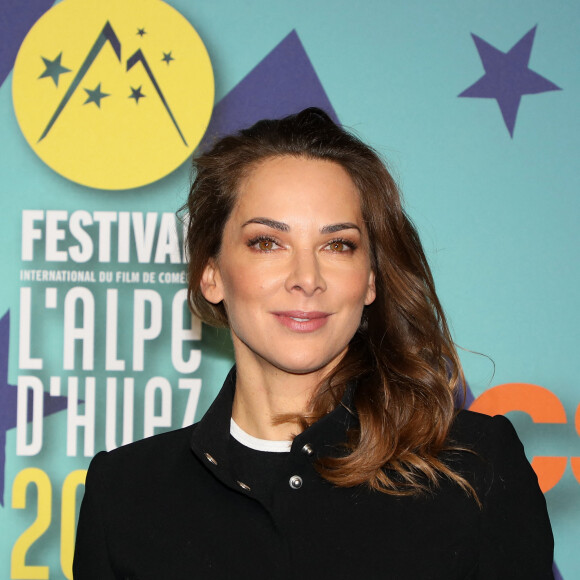 Mélissa Theuriau - Photocall lors de la 26ème édition du festival international du film de comédie de l'Alpe d'Huez le 19 janvier 2023. © Dominique Jacovides / Bestimage