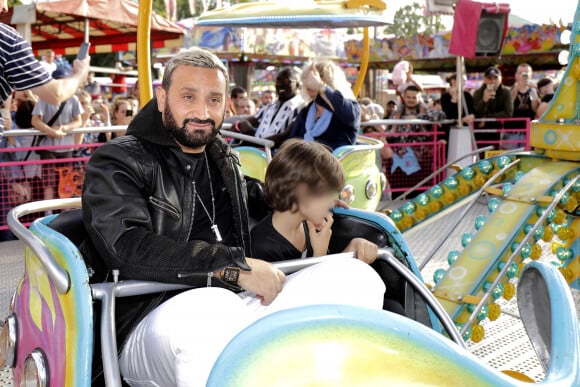 Exclusif - Cyril Hanouna avec son fils Lino - Cyril Hanouna parraine et inaugure la foire Saint-Pierre de Beauvais le 22 juin 2019. © Cédric Perrin/Bestimage