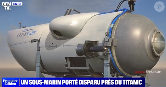 Images du sous-marin disparu @ BFM