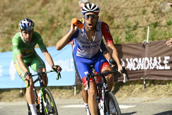 Thibaut Pinot - 18ème étape du Tour de France 2022 entre Lourdes et Hautacam, le 21 juillet 2022.