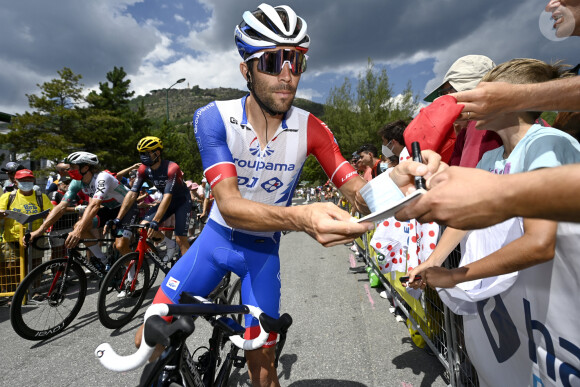 Thibaut Pinot - 12ème étape du Tour de France 2022 entre Briancon et l'Alpe d'Huez, le 14 juillet 2022.